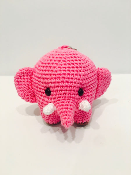Crochet Dolls - Elephant's Keychain