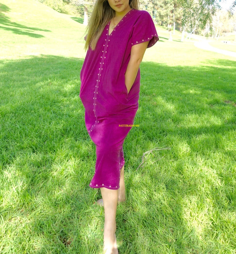 Embroidered Maxi Dress