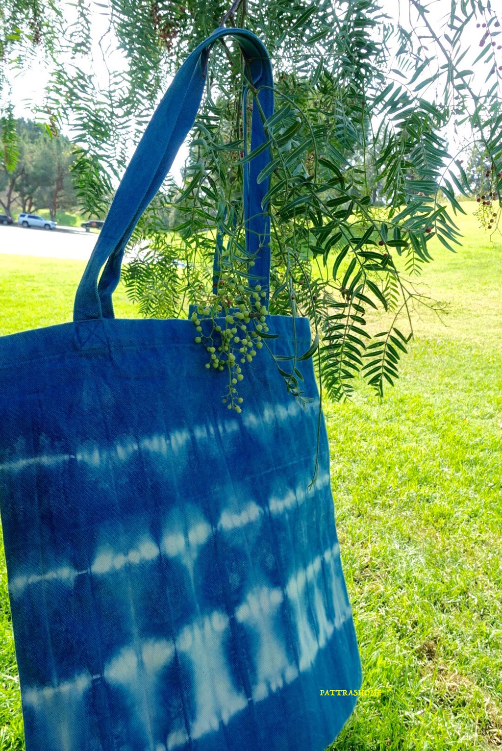 Indigo Dye Tote Bag